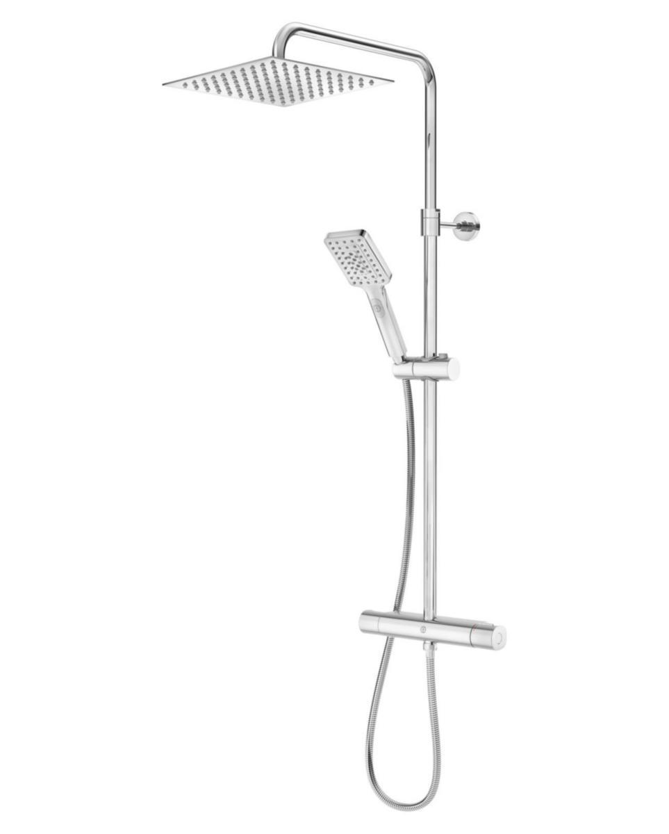 Duschsystem Atlantic Square, Gustavsberg - GBG ATLANTIC SQUARE TAKDUSCH PKT. M.TERM BL 160C/C, KROM
