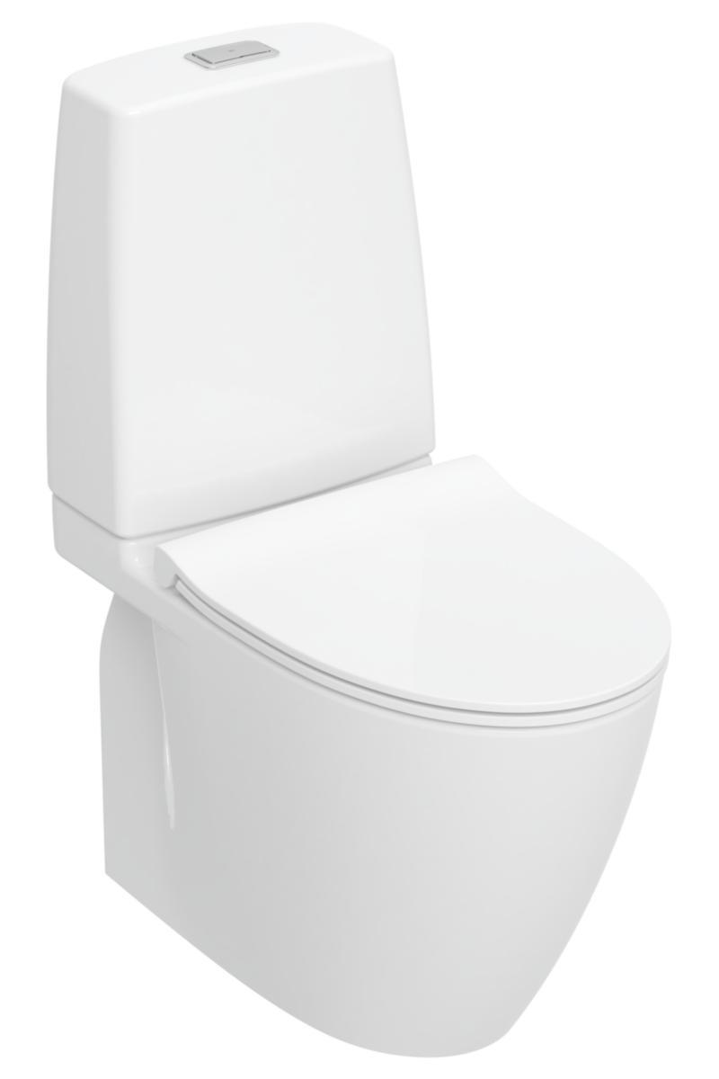 WC-stol Spira Art 6250 Turboflush, Ifö - IFÖ SPIRA ART WC TURBOFLUSH 6250, S-LÅS, LIM, SC SITS VIT