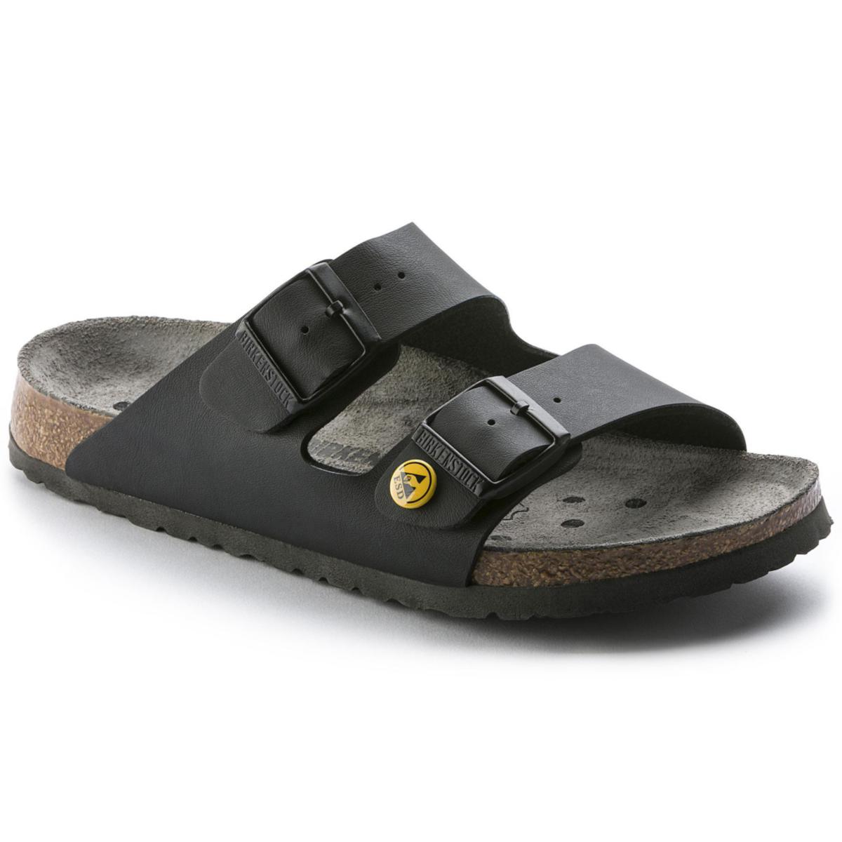 Sandal Birkenstock Arizona ESD Normal - SANDAL BIRKENSTOCK ARIZONA ESD SVART NORMAL LÄST STRL 47
