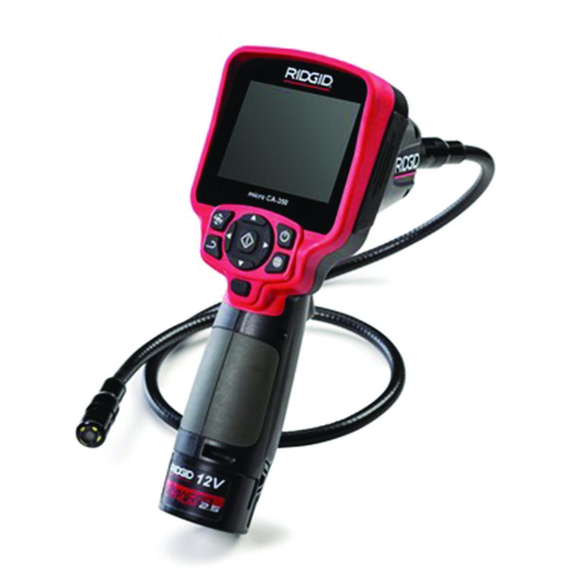 Inspektionskamera Ridgid CA-350 - INSPEKTIONSKAMER RIDGID CA-350 90 CM 3.5"DISP INSP. 12V