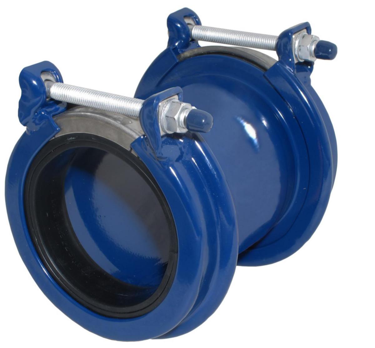 Koppling, Ibeco Hymax, rak - DN100, 108-143 x 225 IBECO HYMAX KOPPLING RAK