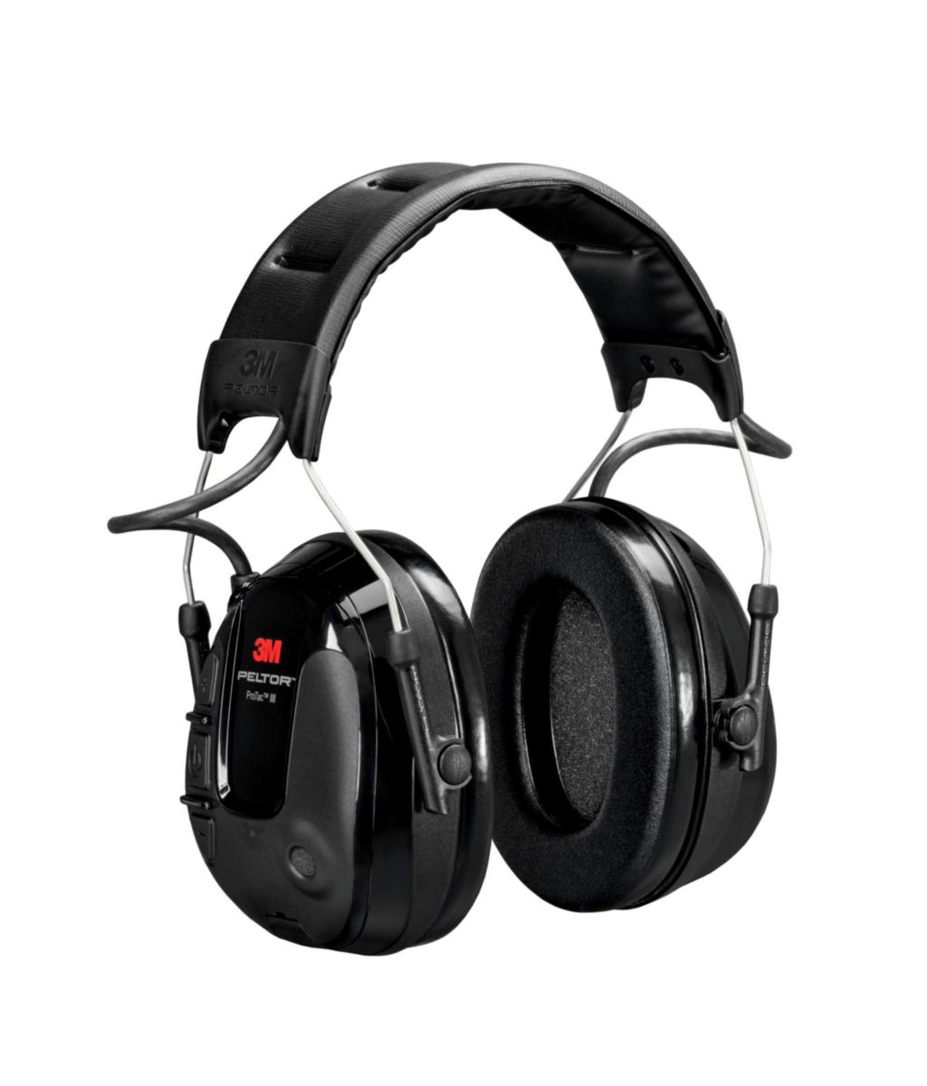 Hörselkåpa 3M Peltor Protac III Slim - HÖRSELKÅPA PELTOR PROTAC III SLIM HJÄSSBYGEL MT13H220A