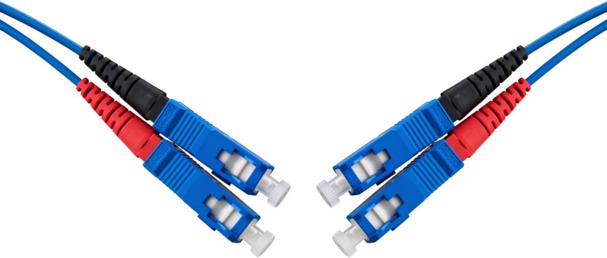 Fiberkablage FTTX SM Duplex SC/UPC-SC/UPC - PATCH DX SM SC/UPC-SC/UPC 0.5M EM-KSUSU-0005-FTTX