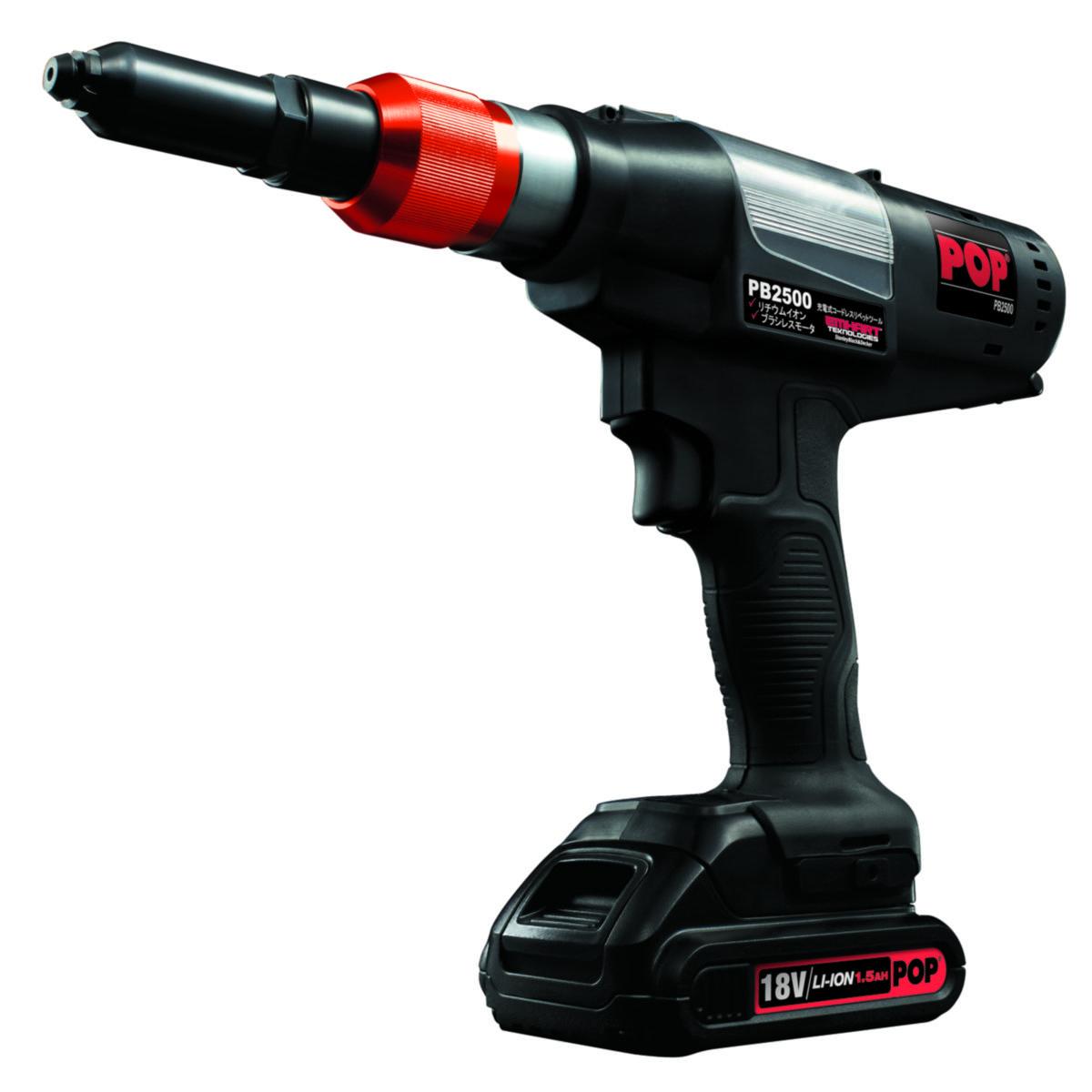 Popnitpistol PB2500 - POPNITPISTOL PB2500-QW183 18V/2,0A LI-ION INKL BATT/LADD