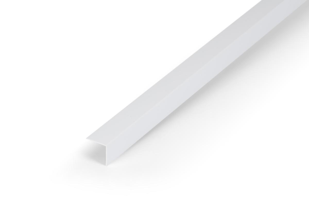 Hörnskydd Plast - HÖRNLIST 30X30 MM VIT PLAST SJÄLVHÄFTANDE 2.5M, 4437