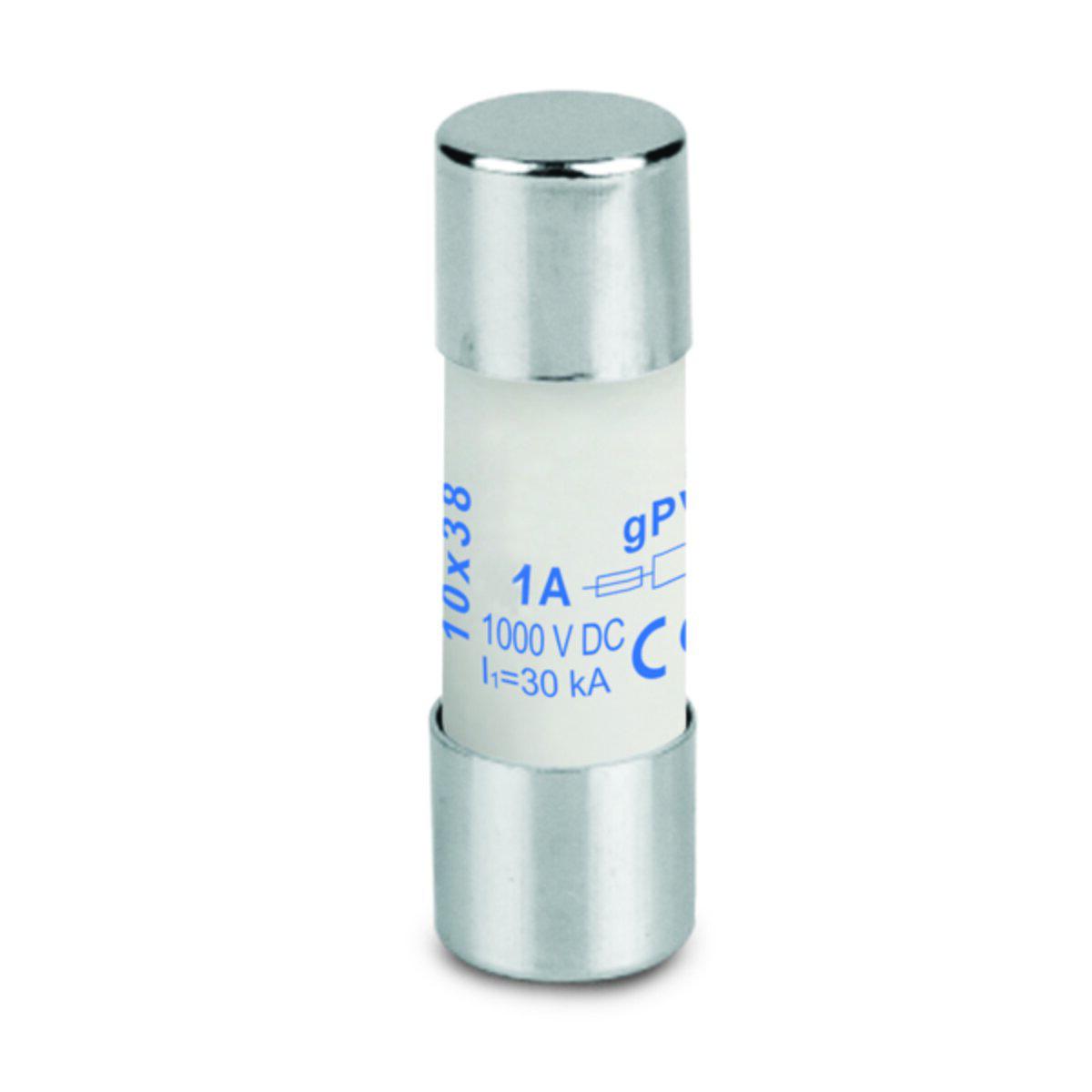 Säkring 10x38 mm 1000VDC gPV - SÄKR 1A 10X38MM 1000VDC GPV 2783160000
