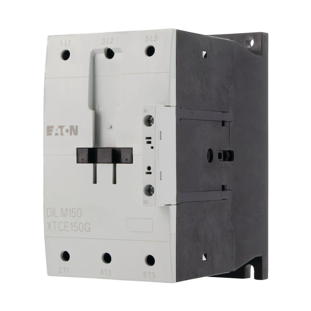 Kontaktor 3-polig DILM40-DILM170,  Växelspänningsmanöver - KONTAKTOR 75KW 150A DILM150 RAC240