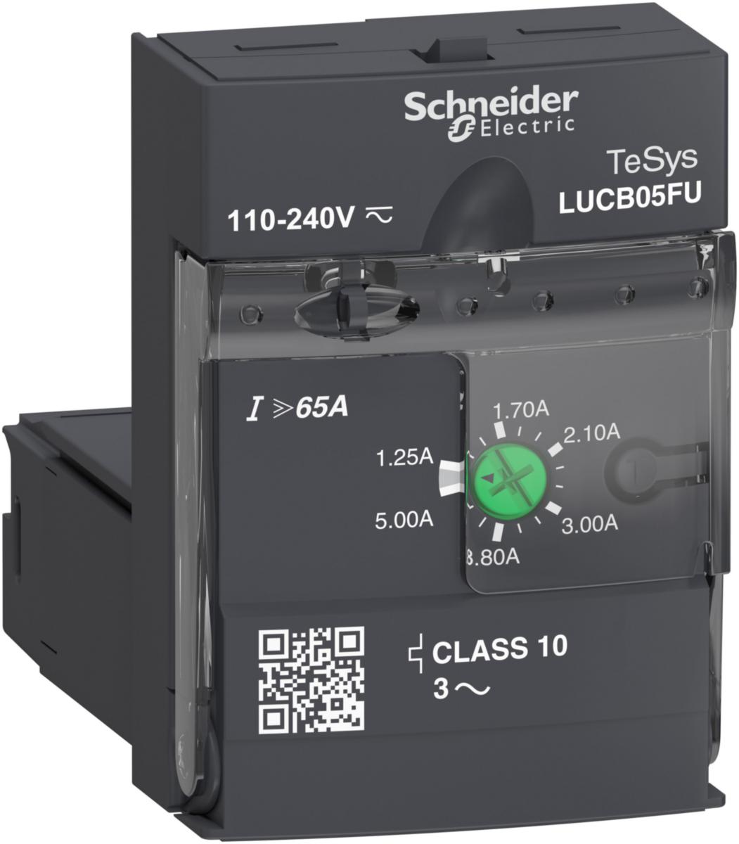 Skyddsmoduler LUCB, avancerade, 3-fas, klass 10 - SKYDDSM AVANC.1.25-5A 110-240V LUCB05FU