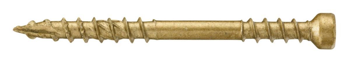 Trallskruv cylindrisk (utvändig) för träregel C4 - TRALLSKRUV TRÄ JETTING 4,8X60  750/FRP C4 SÄTTHÄRDAT STÅL