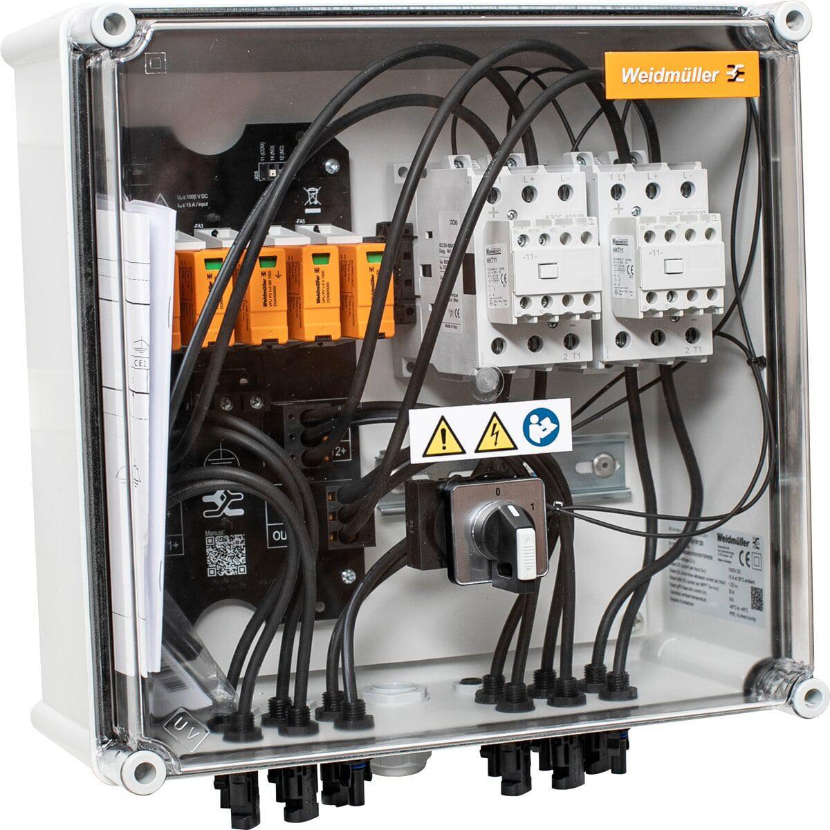 Brandkårsbrytare 2 MPPT - BRANDKÅRSBRYTARE 2 MPPT 2I/1U PVNCM2I4S1FXV1O1TXPX10