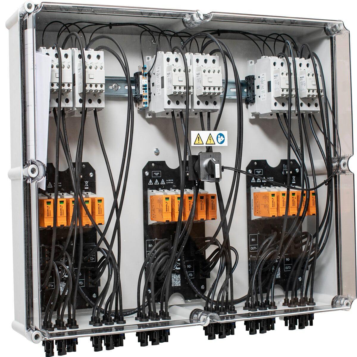 Brandkårsbrytare 6 MPPT 2In/2Ut - BRANDKÅRSBRYTARE 6 MPPT 2I/1U PVNCM6I12S1FXV1O1TXPX10