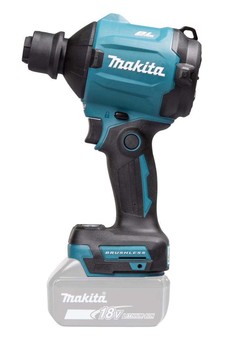 Blåspistol Makita DAS180Z SOLO - BLÅSPISTOL MAKITA DAS180Z 18V SOLO 0-150M/S 0-29,7KPA