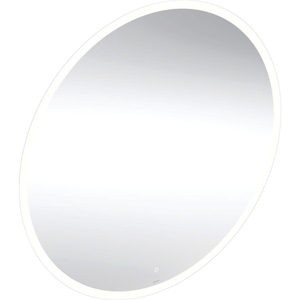 Spegel Option Round, Geberit - GEBERIT OPTION ROUND SPEGEL Ø 75, MED LED BELYSNING