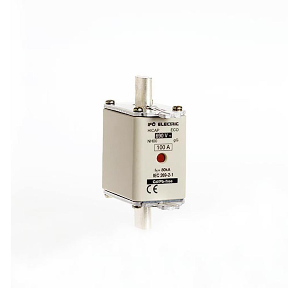Knivsäkring Hicap ECO, gG, NH00 - KNIVS HICAP E 690V 00/100 gG 690V *