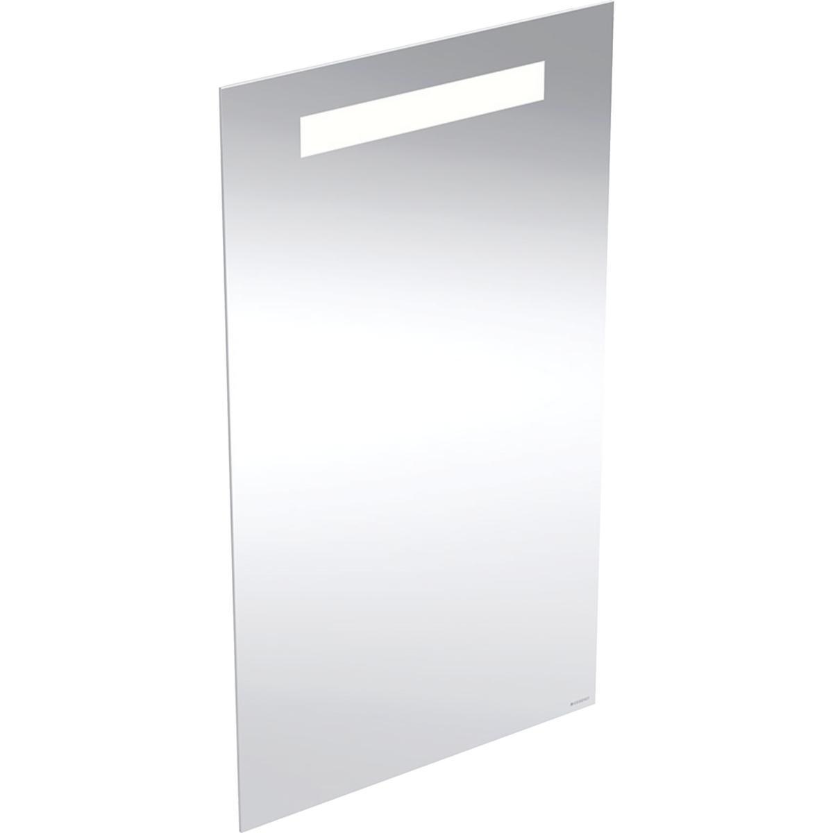 Spegel Option Basic, Geberit - GEBERIT OPTION BASIC SPEGEL 40x70 MED LED BELYSN. OVANKANT