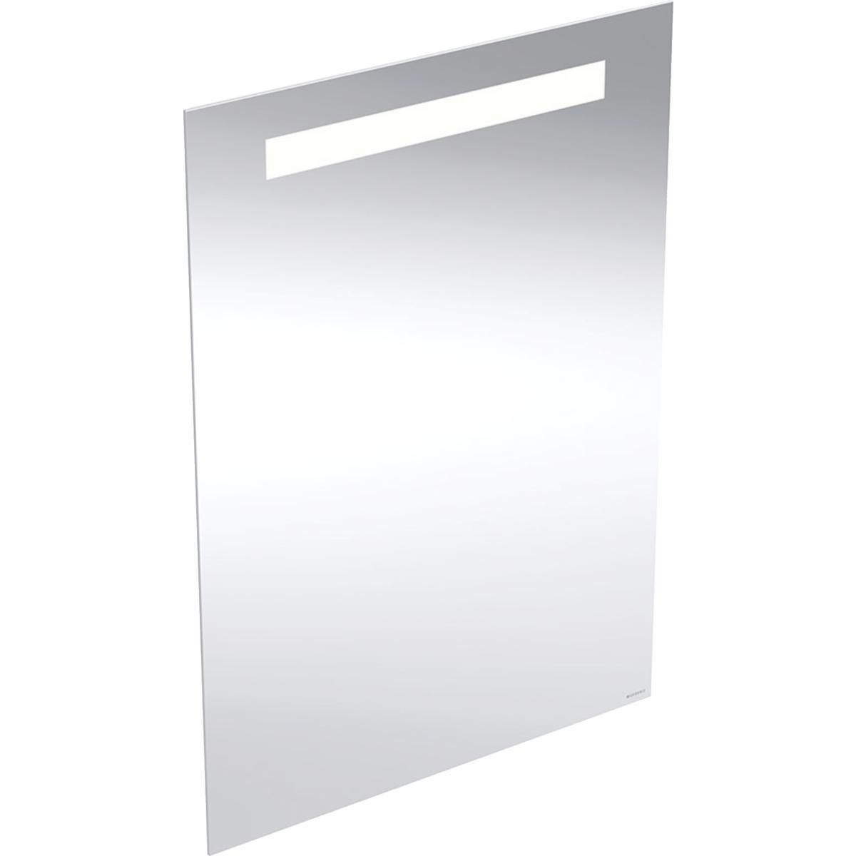 Spegel Option Basic, Geberit - GEBERIT OPTION BASIC SPEGEL 50x70 MED LED BELYSN. OVANKANT