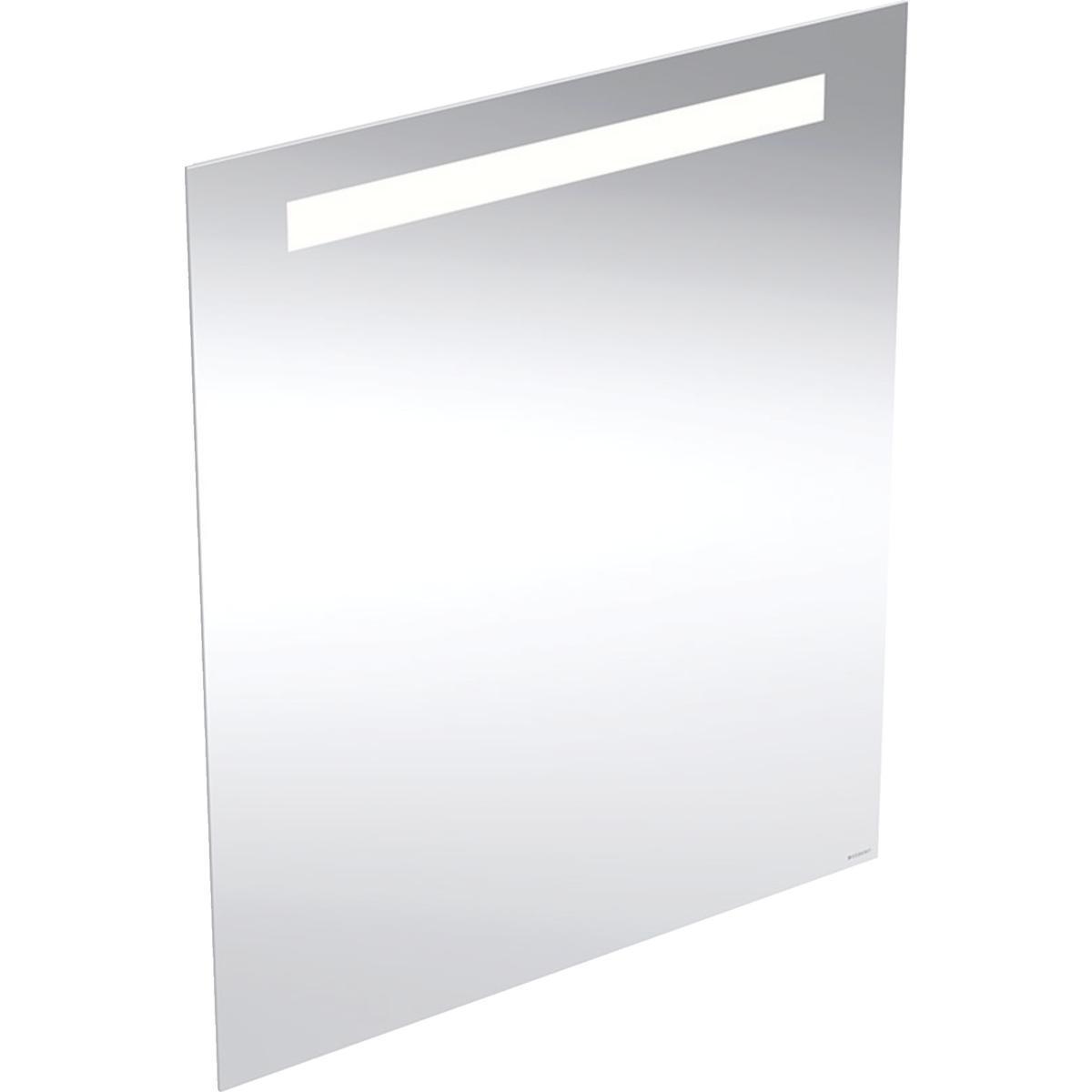 Spegel Option Basic, Geberit - GEBERIT OPTION BASIC SPEGEL 60x70 MED LED BELYSN. OVANKANT