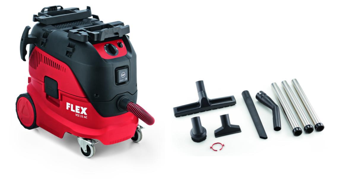 Grovdammsugare Flex VCE33LAC-Kit - GROVDAMMSUGARE FLEX VCE33LAC-KIT 30L 1400W