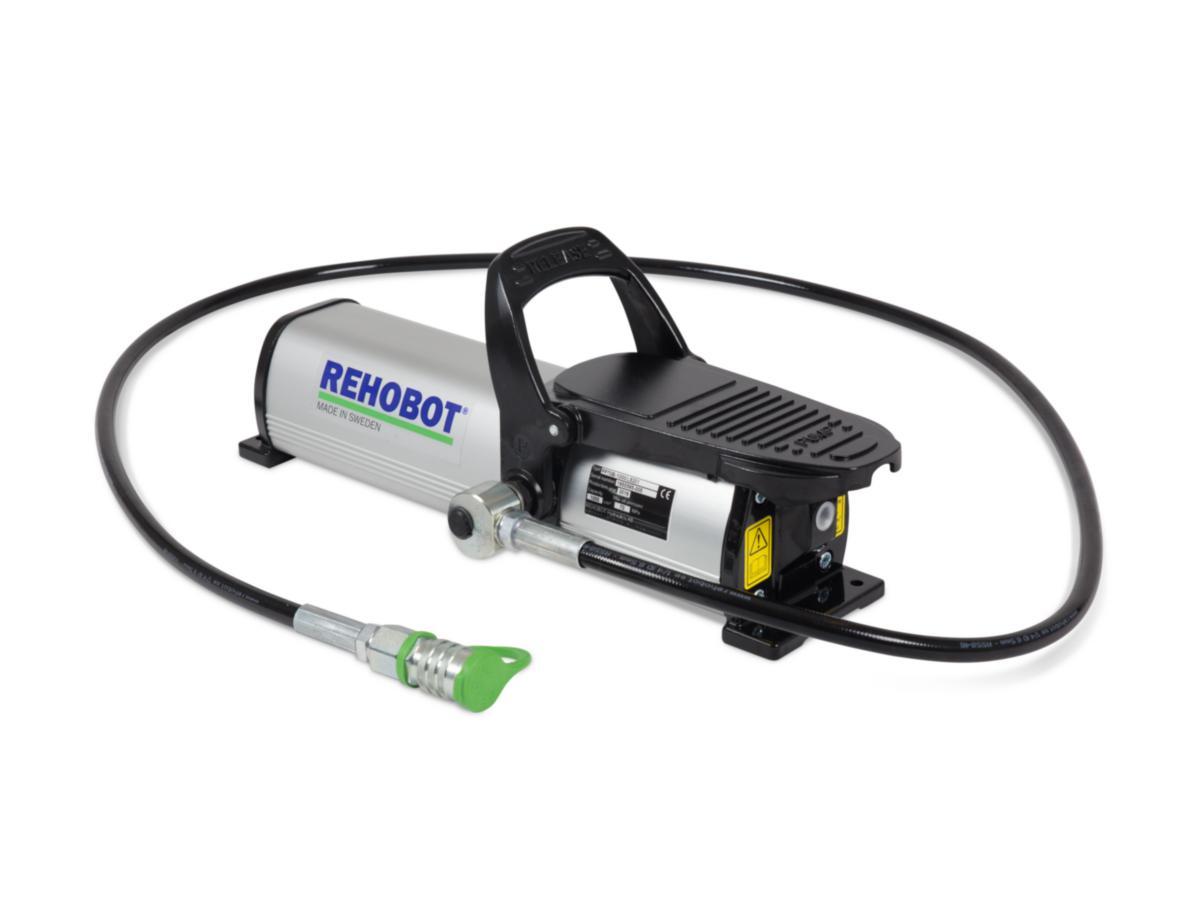 Lufthydrauliska pump Rehobot PP serie 1000 - PUMP REHOBOT PP70B-1000/LS201 LUFTDR. M HT.SLANG O KOPPL