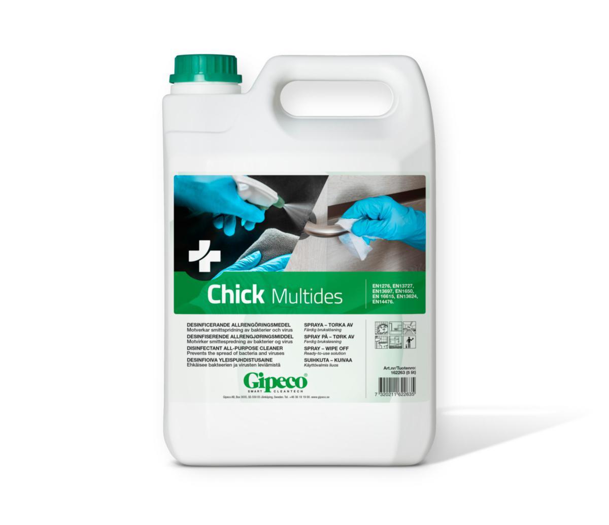 Rengöring & Ytdesinfektion Gipeco Chick Multides - GIPECO CHICK MULTIDES 5L RENGÖRING & YTDESINFEKTION