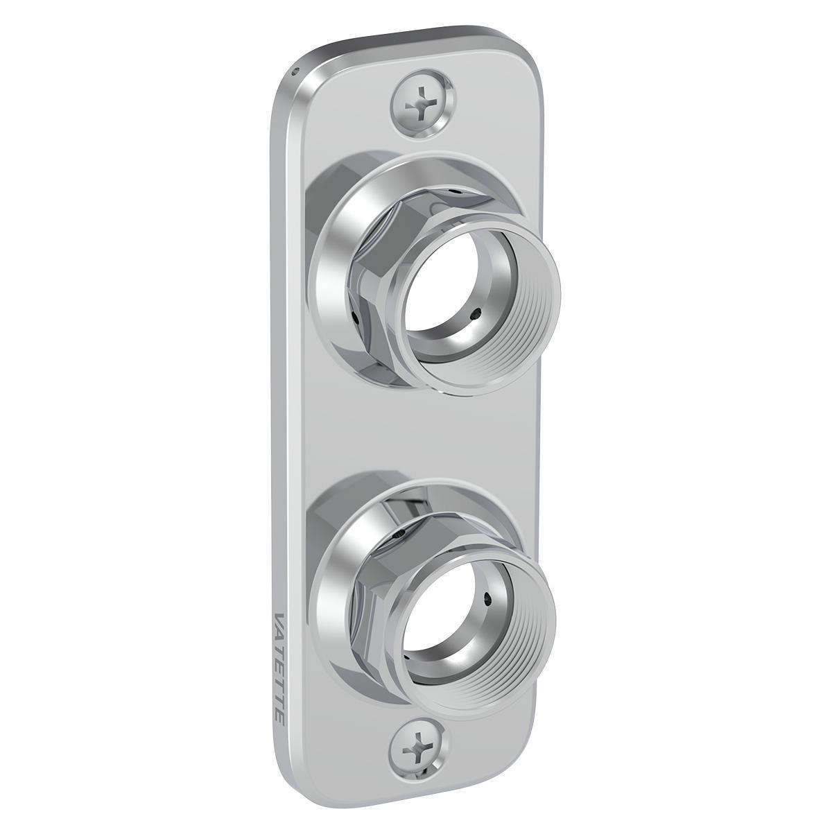Kopplingsbricka V6 Grön 2-rör, Vatette - VATETTE KOPPLINGSBRICKA V6GRÖN 2-RÖR 60C/C, PEX 20 EXKL.HYLSA
