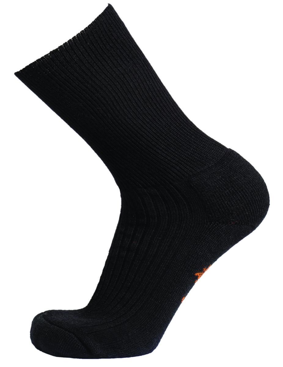 Strumpa Tranemo 9075 flam tjock - STRUMPA TRANEMO 9075 SVART ULL FLAM TJOCK STL 37-39
