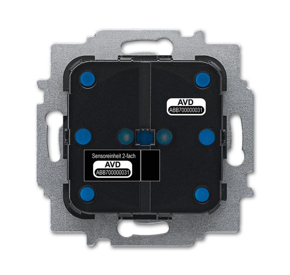 Tryckknapssinsats SU-F, ABB - TRYCKKNAPPSINSATS 2-KANAL WL FREE-AT-HOME