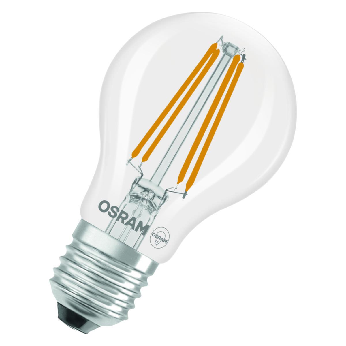 LED-lampa, normal, Led Star Classic A, box, Osram - LEDLAMPA OSRAM STAR CLASSIC NORMAL 806LM 5.9W 827 KLAR E27