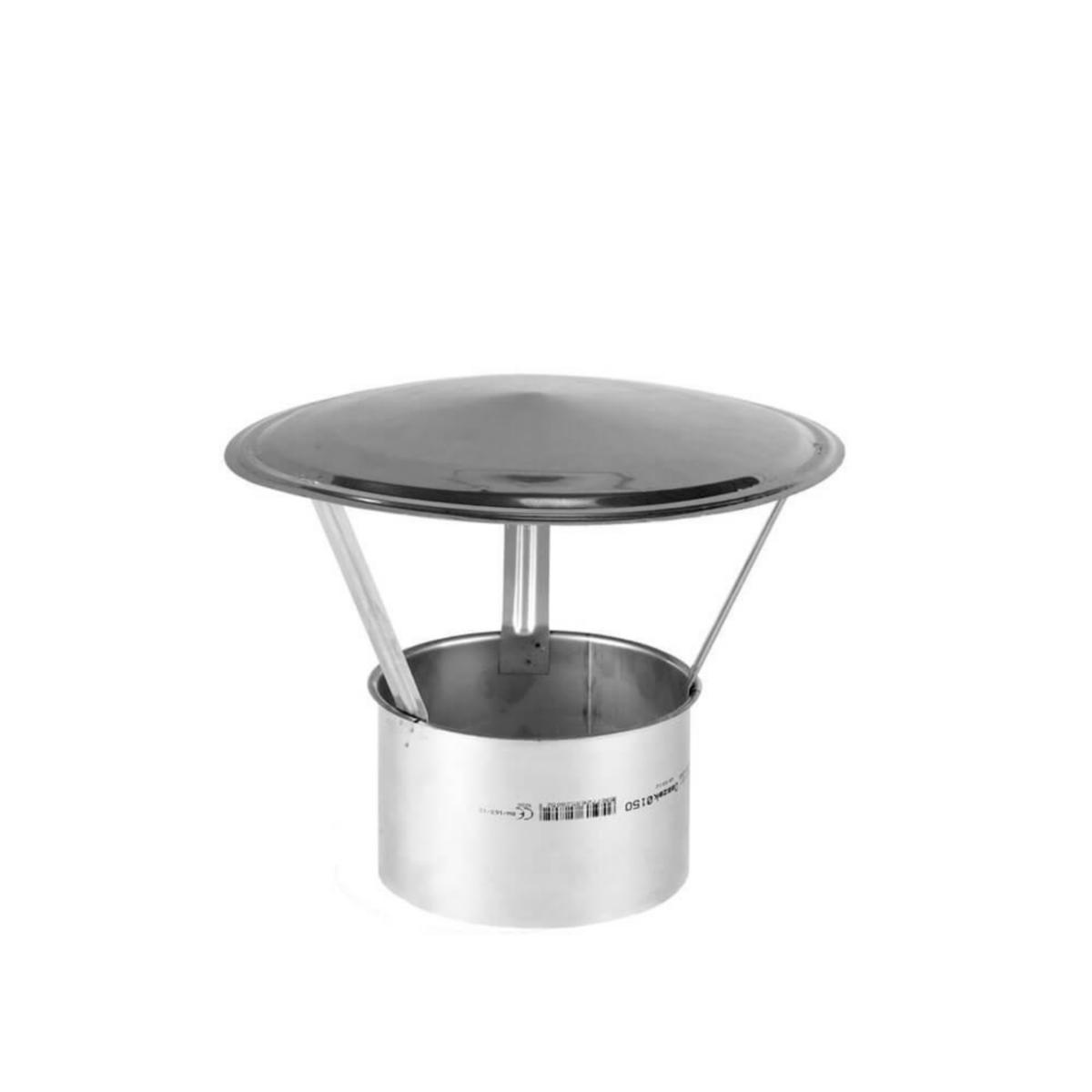 Skorstenshatt Master 120mm - SKORSTENSHATT MASTER ROSTFRITT STÅL, DIM. 120 MM