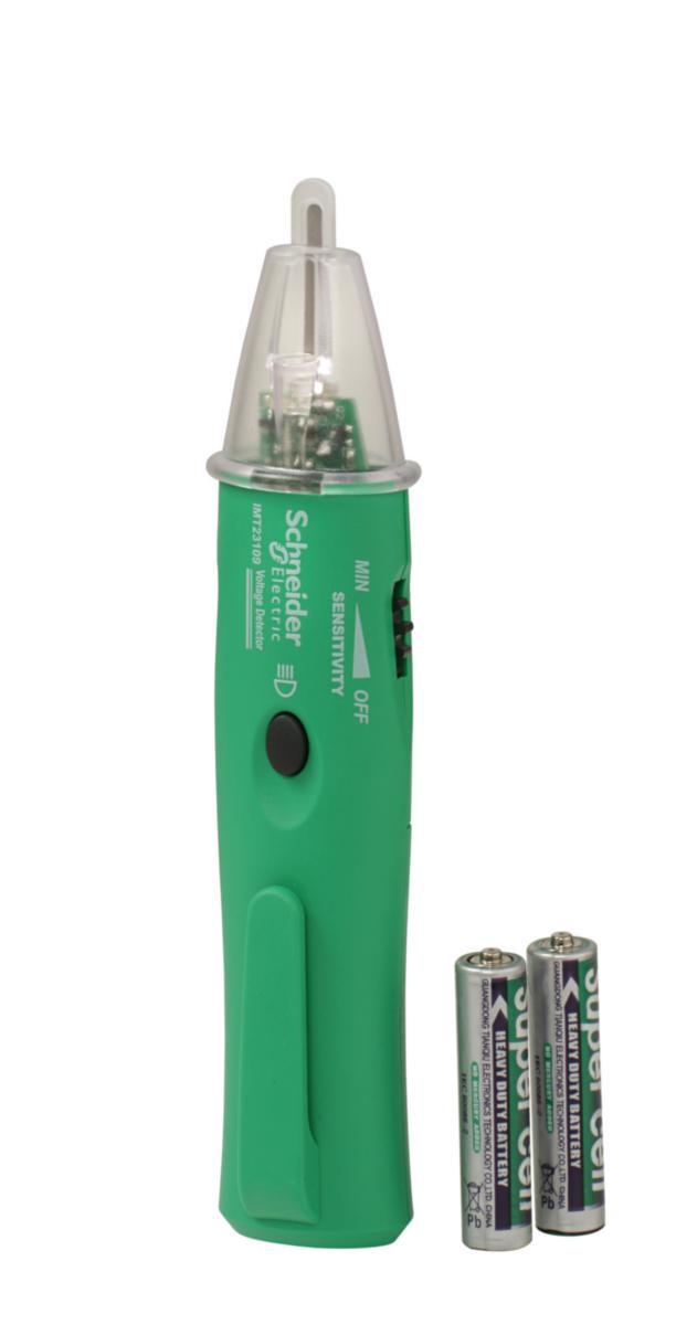 Spänningsprovare, CAT IV, 1000 V, Schneider Electric - TESTINSTRUMENT SPÄNNINGSPROVAR CAT IV 1000V SCHNEIDER