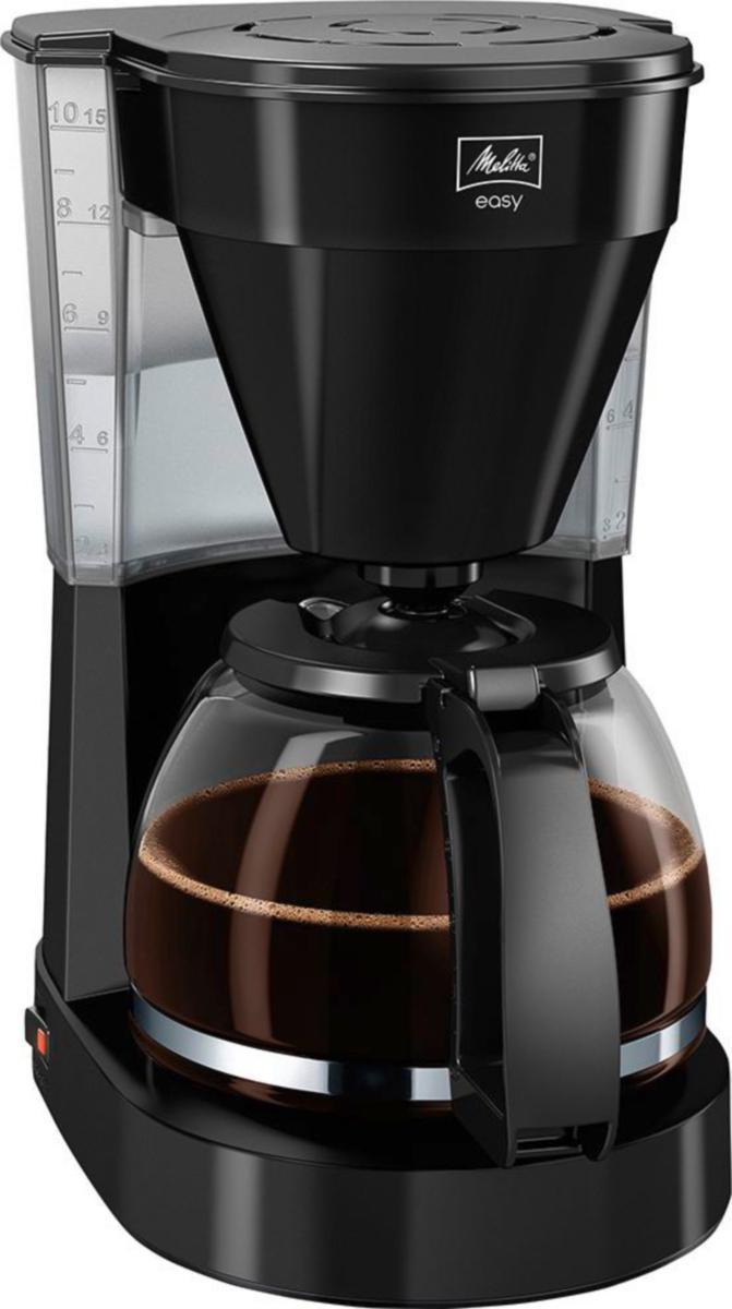 Kaffebryggare, 1.25 l, Easy - KAFFEBRYGGARE 1.25 L 1050 W SVART EASY MELITTA
