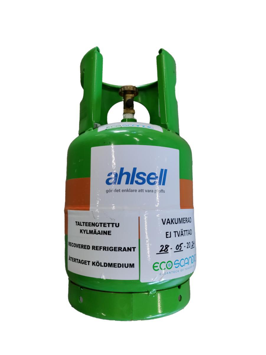 Lånecylinder med enkel ventil för återtagning av köldmedium - RETURCYLINDER 12,5L EN VENTIL ECO SCANDIC