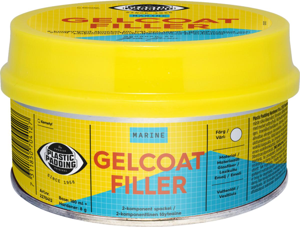 Plastic Padding Gelcoat filler - PLASTIC PADDING GELCOAT FILLER 180ML