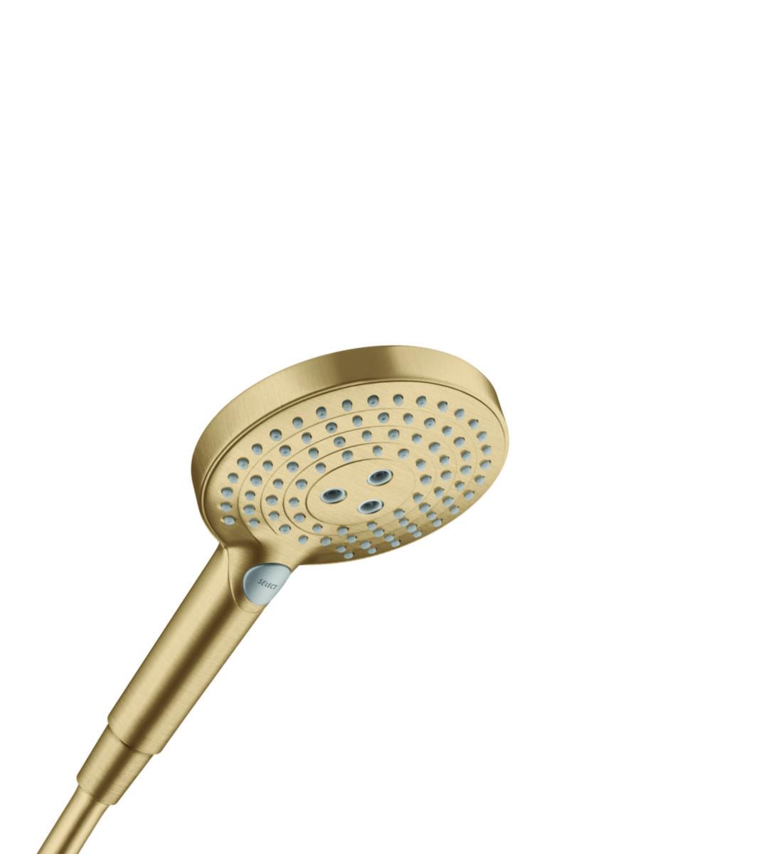 Hansgrohe Handdusch RD Select S120 - HG RD SELECT S120 HANDDUSCH BORSTAD BRONS, 26530140