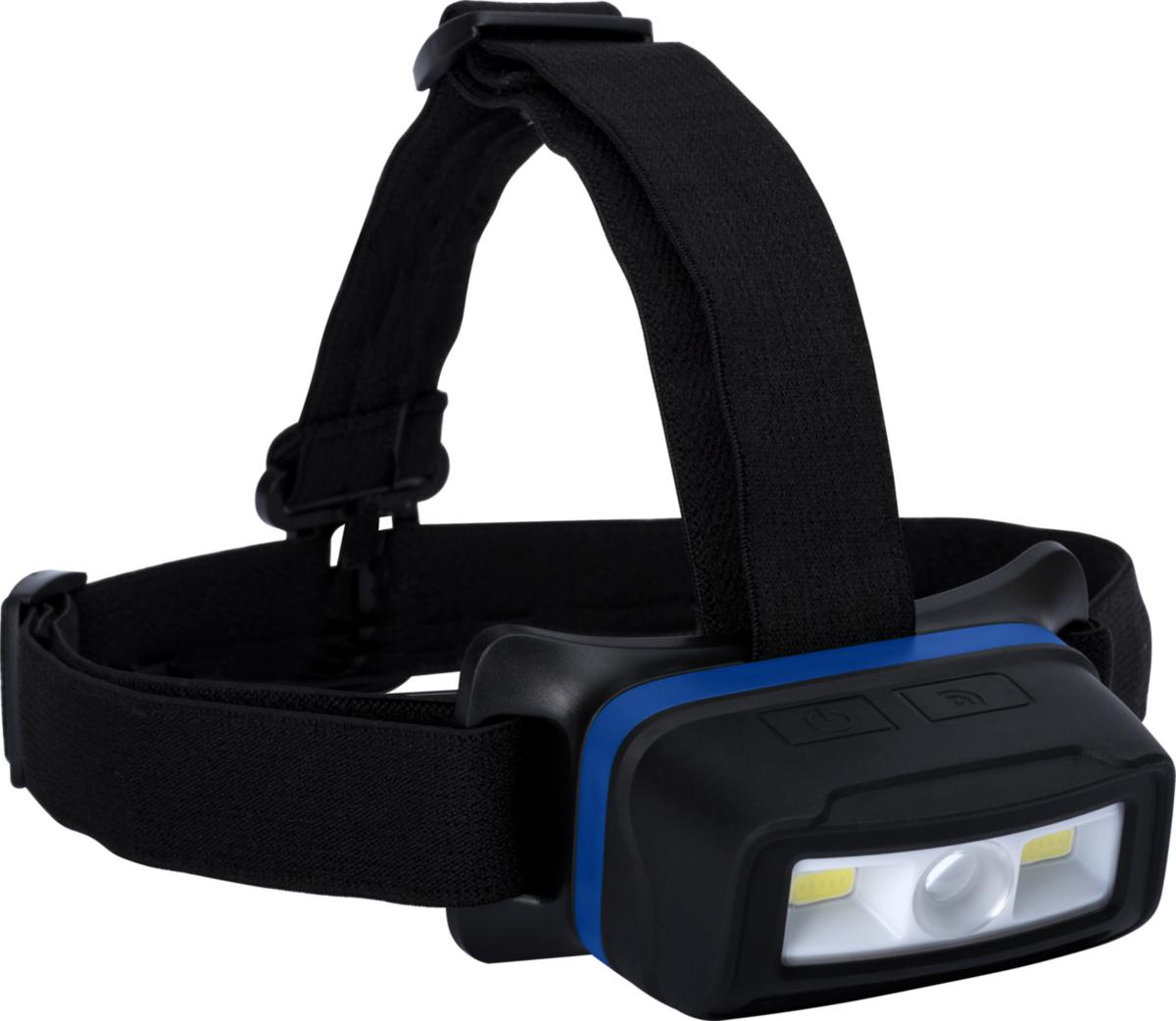Pannlampa LED med sensor och magnet, uppladdningsbar, Gelia - PANNLAMPA LED 500lm SENSOR USB UPPLADDNING