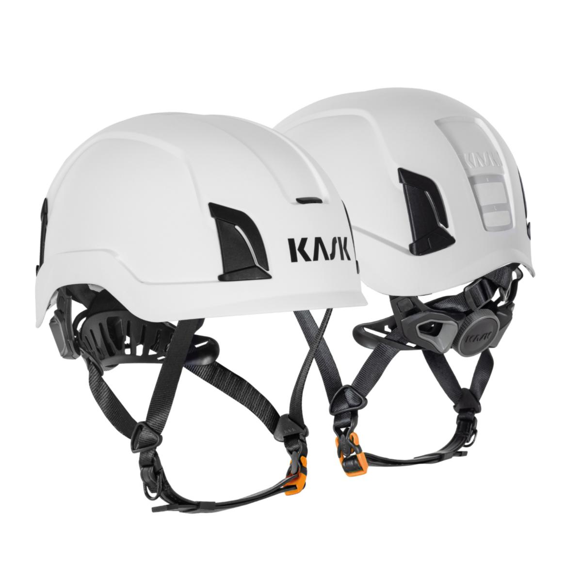 Skyddshjälm KASK Zenith X - SKYDDSHJÄLM ZENITH X KASK OVENT LÅNG HAKREM VIT