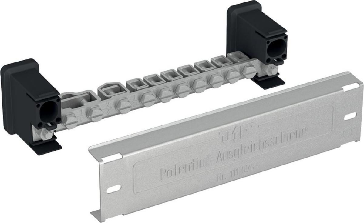 Potentialutjämningsskena med Aluminiumlock, Elrond - POT SKENA 7X35 KVMM 111 075