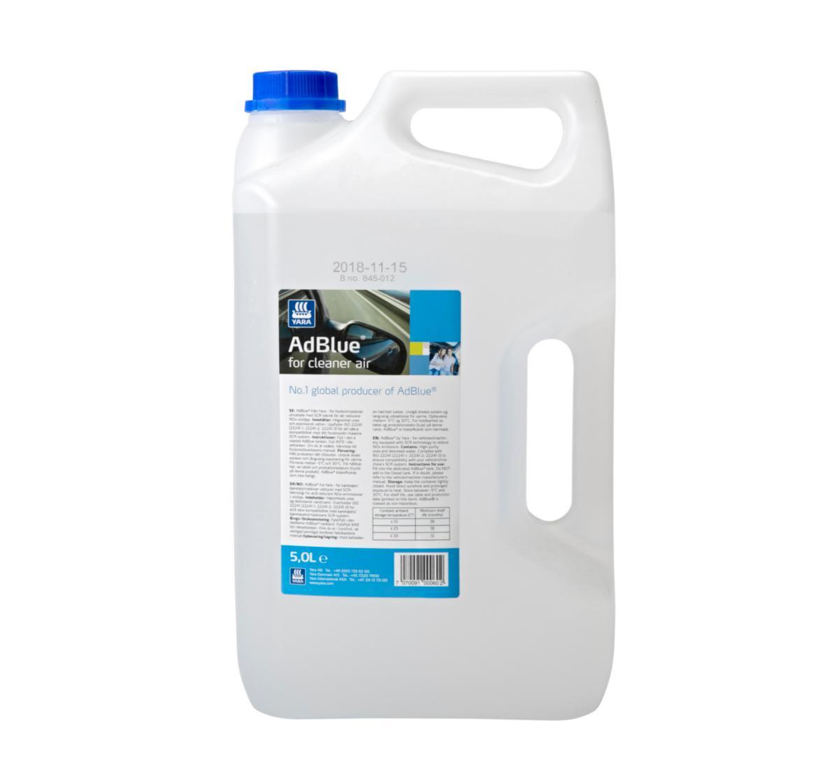 Adblue Yara - ADBLUE YARA AIR1  5L YARA PA516L1WC