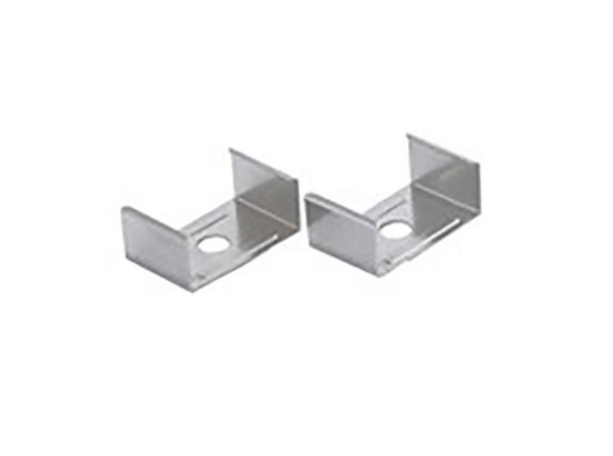 Fästen till aluminiumprofiler, Hide-a-Lite - M-CLIPS ALU U-PROFIL 2ST HL990090