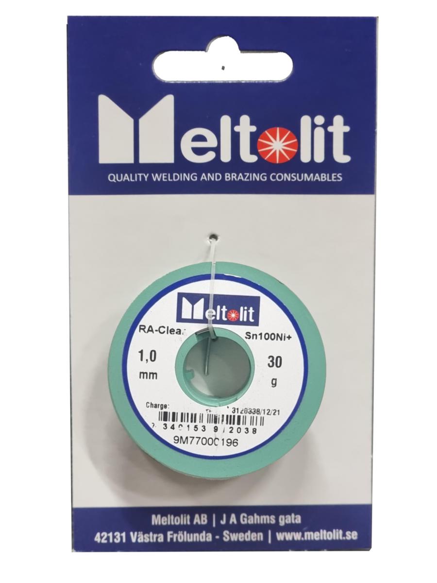 Lödtenn Meltolit SN100Ni+ ULT - LÖDTENN MELTOLIT SN100NI+ "ULT 1,0MM 30G SB