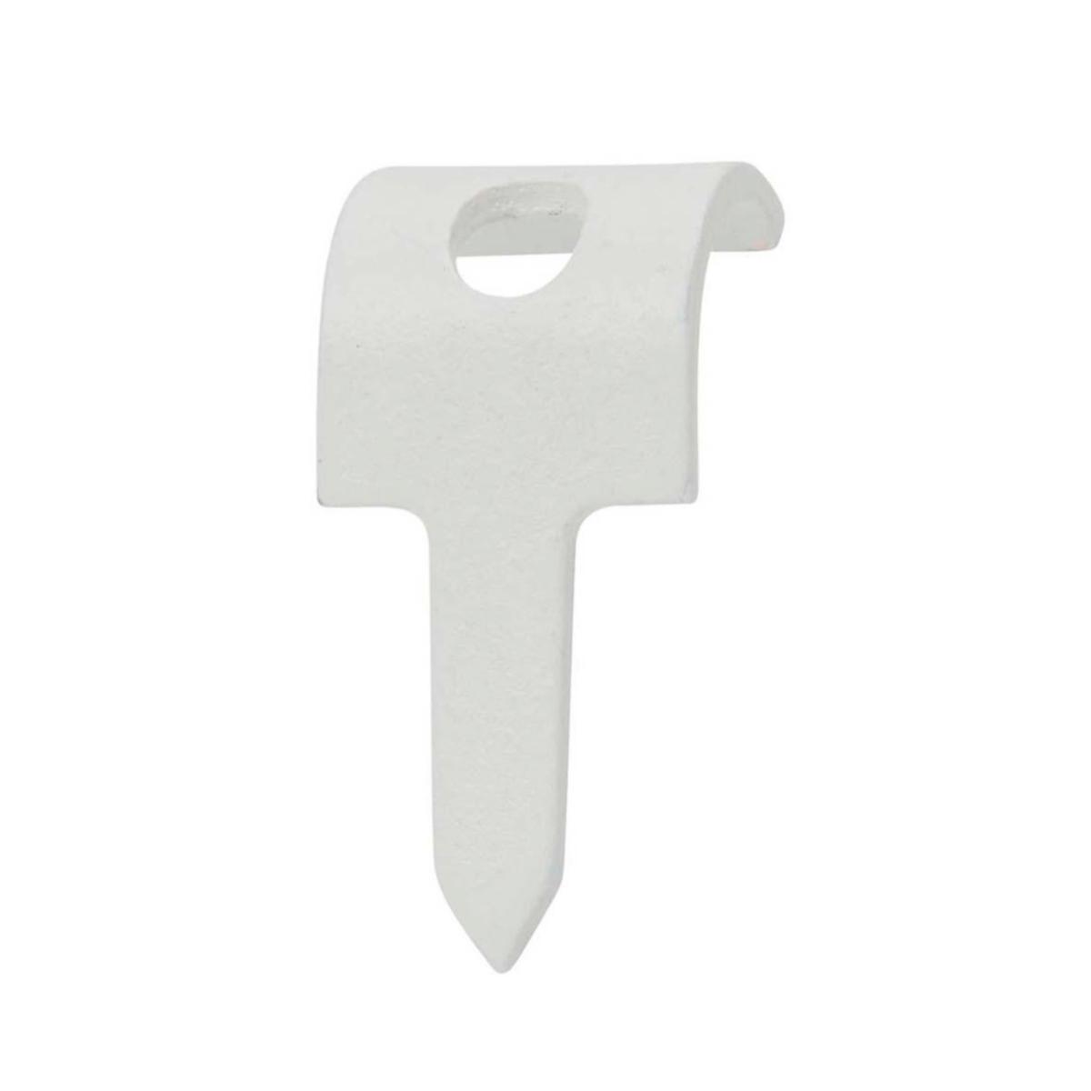 Klammer TP för kabel på trä - KABELKLAMMER TP-B-12 VIT 200/F 