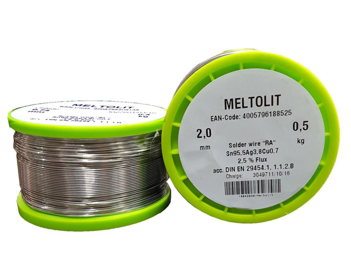 Mjuklod blyfritt EL-FLUSS - MJUKLOD BLYFRITT 1.0MM 250G 95.5Sn 3.8Ag 0.7Cu EL-FLUSS