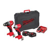 Kombikit Milwaukee M18 BLCPP2A-402C