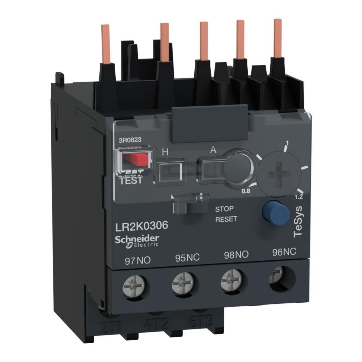 Överströmsrelä LR2K - RELÄ LR2 K0306 0.8-1.2