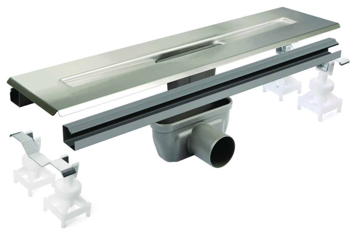 Golvbrunn 3004 Unidrain grundpaket, friliggande, Jafo - GOLVBRUNN GRUNDPKT LINJE 900 FRILIGGANDE UNIDRAIN 7123019