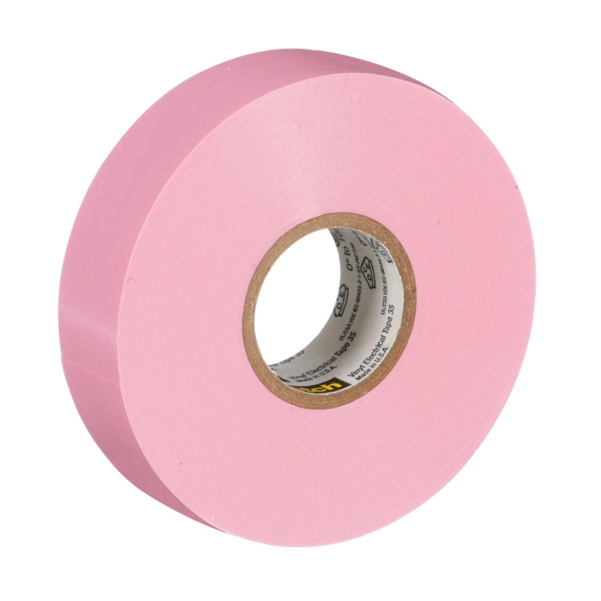 Eltejp 3M Scotch 35 - ELTEJP 3M SCOTCH 35 19MMX20M ROSA