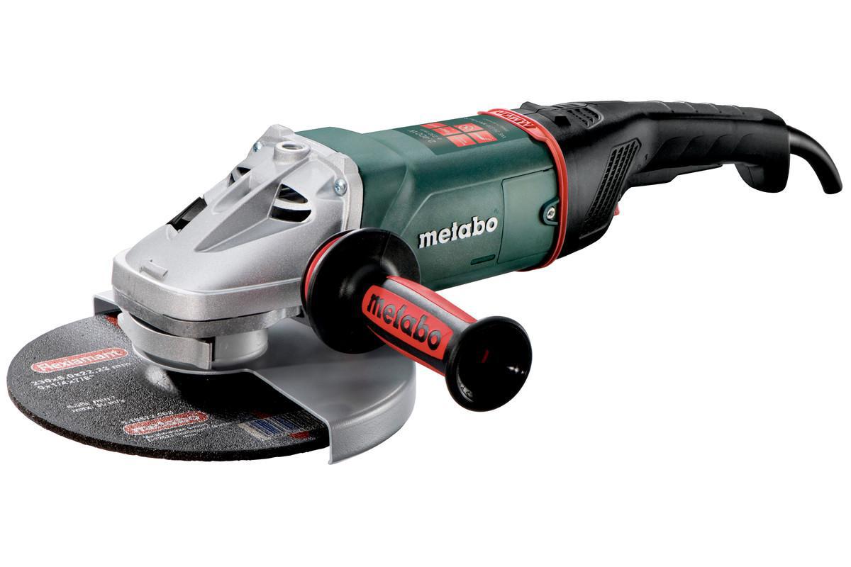 Vinkelslipmaskin Metabo WE 24-230 MVT QUICK - VINKELSLIP METABO WE 24-230 2400 W 230 MM MJUKSTART
