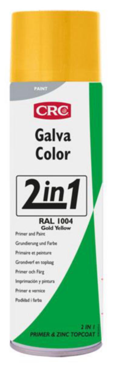 Aerosollack CRC Galvacolor - AEROSOLLACK CRC GALVACOLOR GUL RAL1004 500ML
