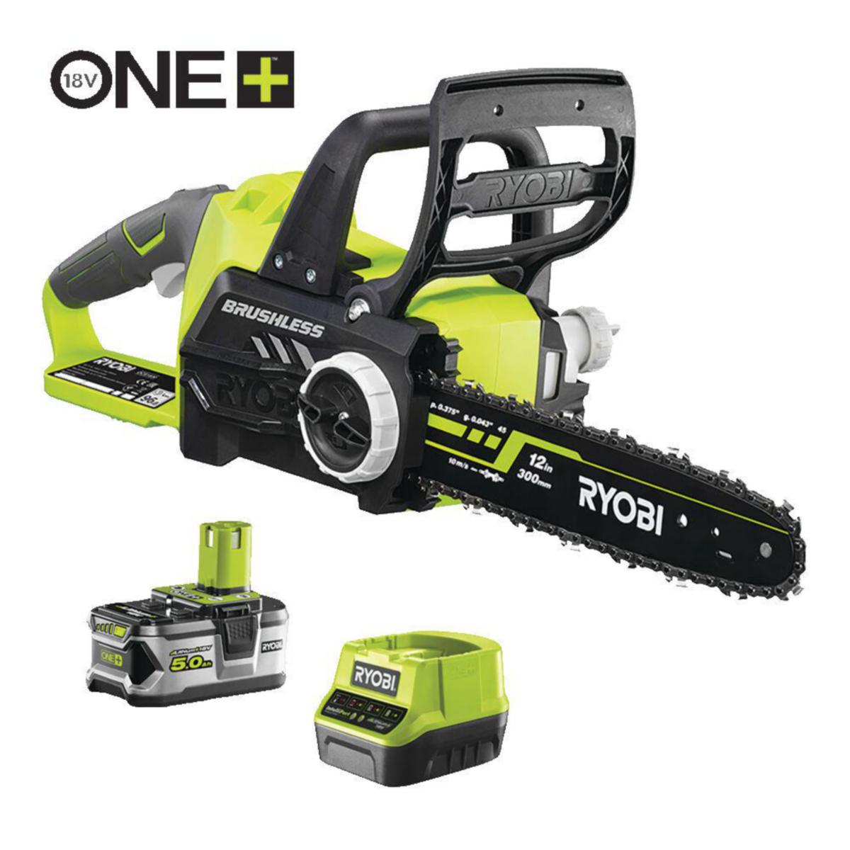 Kedjesåg RYOBI One+ RCS18X3050F - KEDJESÅG RYOBI RCS18X3050F 1X5,0AH