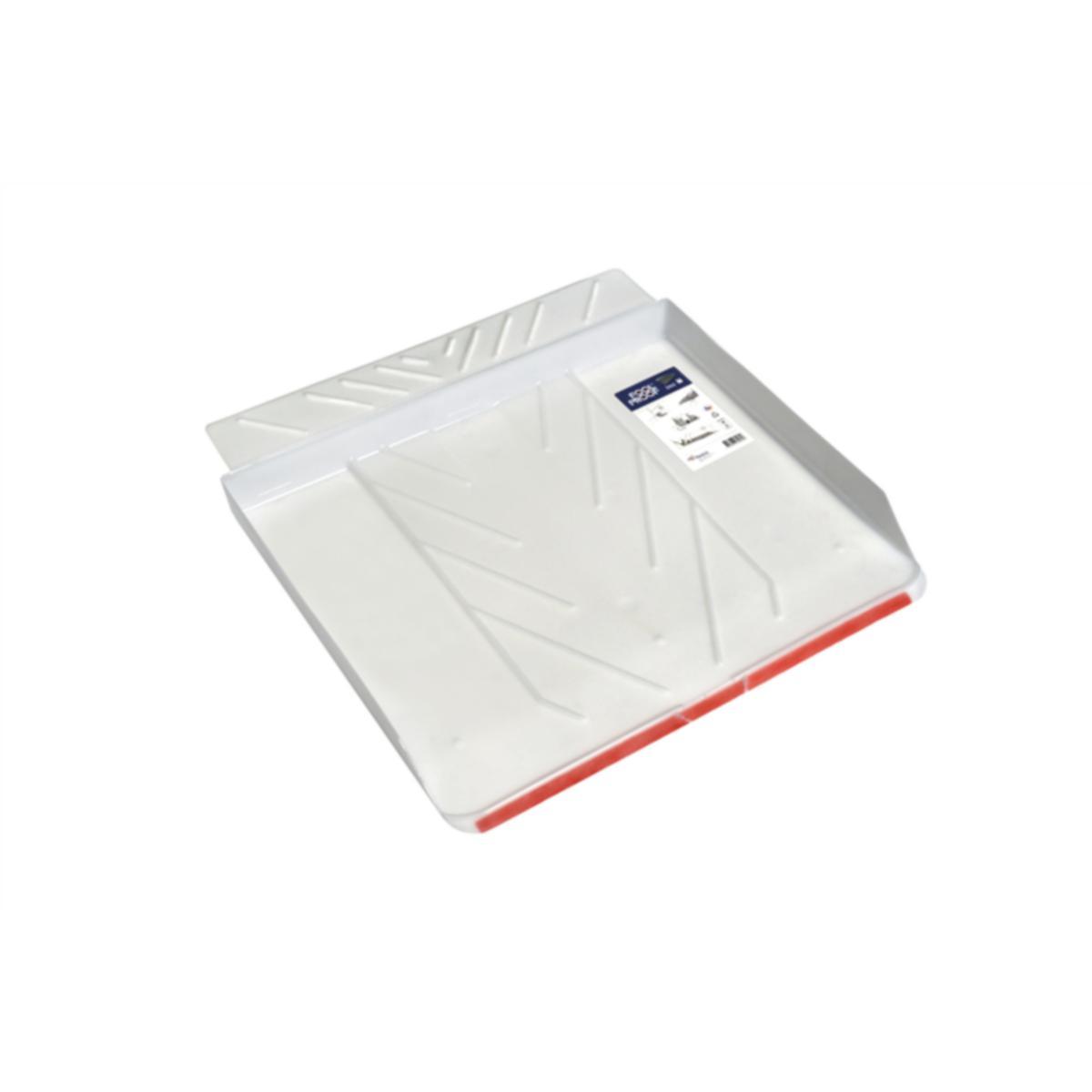 Säkerhets - och droppbricka av plast, för diskmaskin, Tollco - DROPPSKYDD 60X60CM FÖR DISK/TVÄTTMASKIN TRANSPARENT